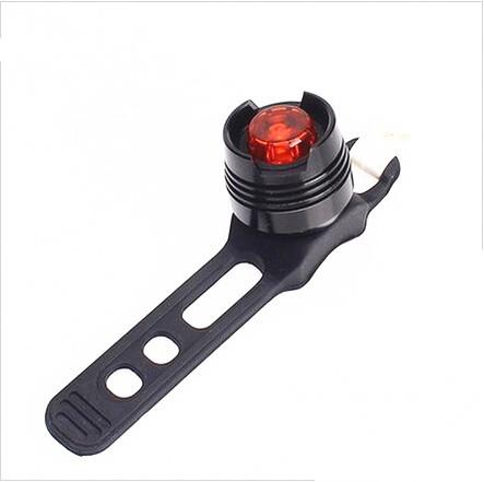 LED Waterproof Bike Bicycle Cycling Front Rear Tail Helmet Red Flash Lights Safety Warning Lamp Cycling Safety Caution Light T43