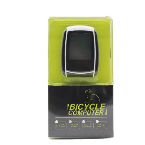 XQJ Waterproof Multifunction Cycling bike Computer Wireless Bicycle Speedometer Odometer LCD Backlight Backlit Bike Computer