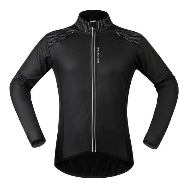 WOSAWE New Design Road Cycling Jackets Beading Surface Bicycle Bike Jerseys Fleece Windproof Coat Ciclismo Cycling Clothing