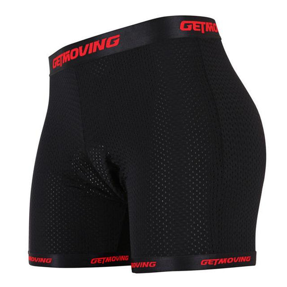 Riding Gel Shorts Bicycle Antibacterial Breathable Under Short Clothing 3D Padded Bike Briefs Men Black Underwear Cycling Shorts