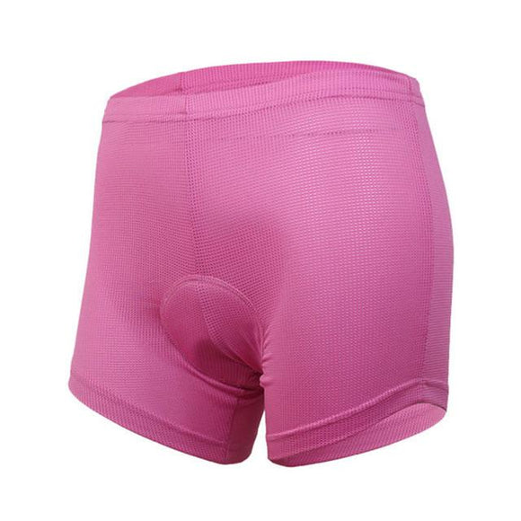 Arsuxeo S-3XL Paded Bike Underwear Women Men Quick Dry Cycling Shorts Sponge Gel Pad Outdoor Sports Underpant Bicicleta Ciclismo