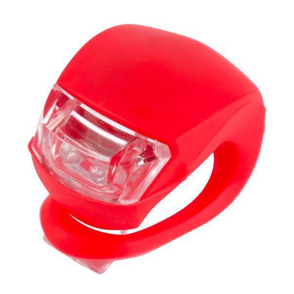 New Led Bike Lights Silicone Bicycle Light Head Front Rear Wheel LED Flash Lamp Waterproof Cycling Front Led Light With Battery