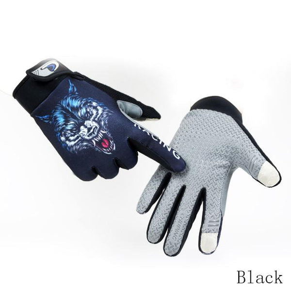 LongKeeper Mens Full Finger Gloves Touch Screen Gloves for Men Women Workout Autumn Winter Military Guantes Mujer S129