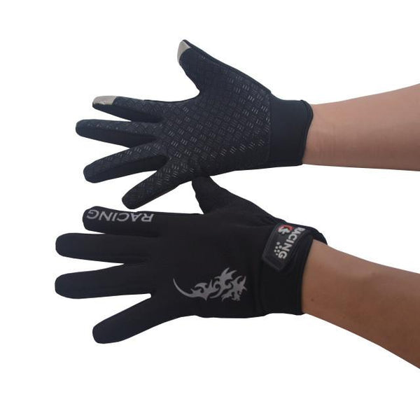 LongKeeper Mens Full Finger Gloves Touch Screen Gloves for Men Women Workout Autumn Winter Military Guantes Mujer S129