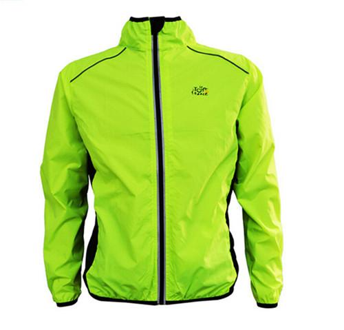 WEST BIKING Men's Riding Breathable Reflective Cycle Clothing Long Sleeve Bicycle Wind Coat Tour de France Cycling Jackets