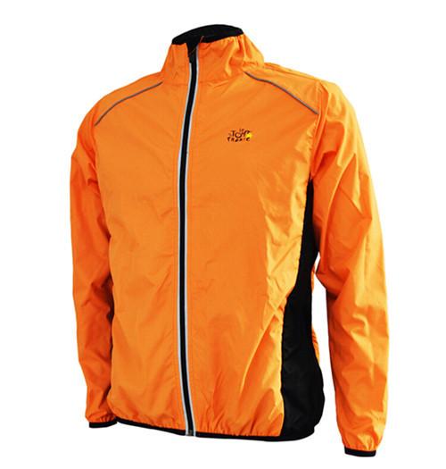 WEST BIKING Men's Riding Breathable Reflective Cycle Clothing Long Sleeve Bicycle Wind Coat Tour de France Cycling Jackets