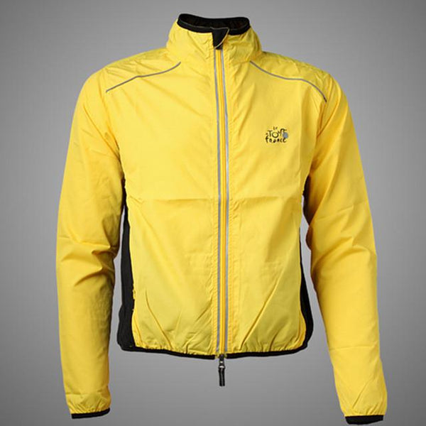 WOLFBIKE Men Women Bicycle Cycling Sportswear Road Bike Reflective Jersey Clothing Long Sleeve Wind Coat Jacket, 6 Colors