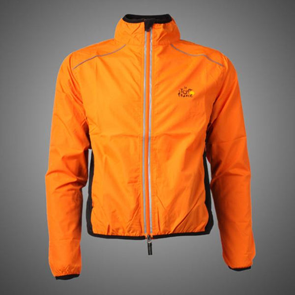 WOLFBIKE Men Women Bicycle Cycling Sportswear Road Bike Reflective Jersey Clothing Long Sleeve Wind Coat Jacket, 6 Colors