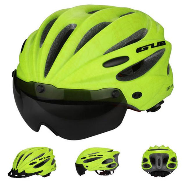 Ultralight Magnetic Goggles Cycling Helmet