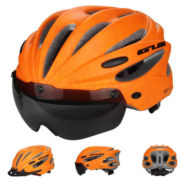 Ultralight Magnetic Goggles Cycling Helmet