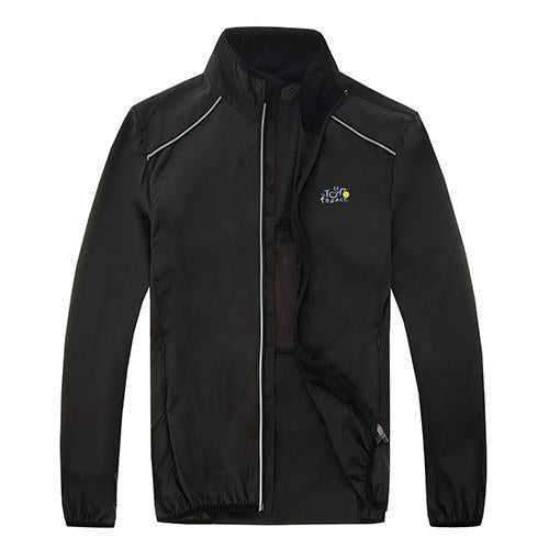 Tour de France Breathable Cycling Rain Coat Jacket Bike Windbreaker Reflective Jersey Bicycle Riding Wear Clothes S-XXXL 5 Color
