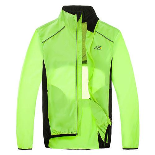 Tour de France Breathable Cycling Rain Coat Jacket Bike Windbreaker Reflective Jersey Bicycle Riding Wear Clothes S-XXXL 5 Color