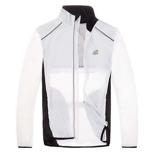 Tour de France Breathable Cycling Rain Coat Jacket Bike Windbreaker Reflective Jersey Bicycle Riding Wear Clothes S-XXXL 5 Color