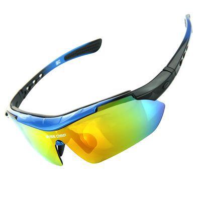 BASECAMP Cycling Glasses Polarized UV400 Men 3 Lens Outdoor Sport Mountain Road Bicycle MTB Running Fishing Sunglasses K5302