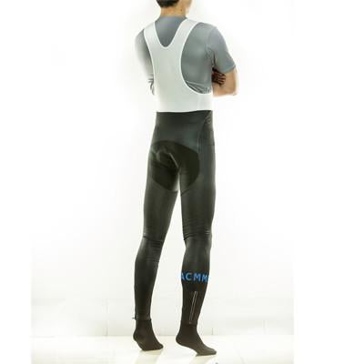 Racmmer Warm 2018 Winter Thermal Fleece Cycling Long Bicycle Bib Pants 5D Gel Pad Bike Bib Tights Mtb Men Ropa Ciclismo #CK-01