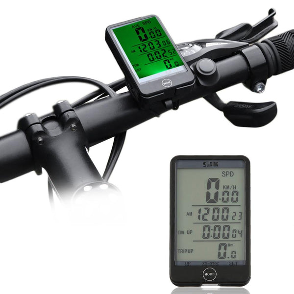 Sunding 29 Functions Wireless Cycling Bike Computer Speedometer Odometer Stopwatch With Battery free shipping