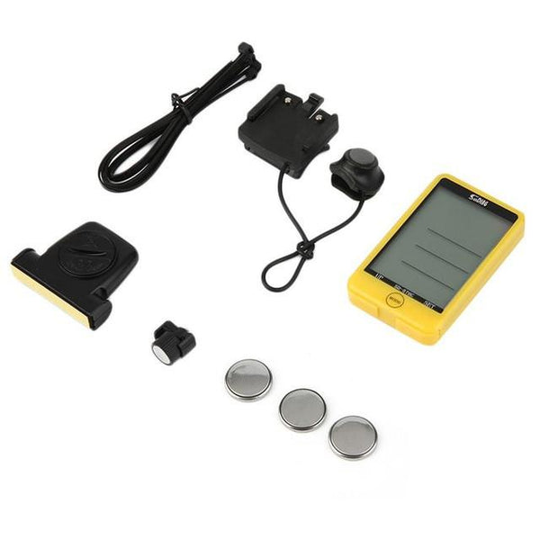 Sunding 29 Functions Wireless Cycling Bike Computer Speedometer Odometer Stopwatch With Battery free shipping