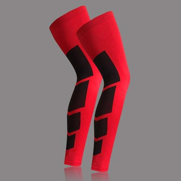 1 Pair Sun Protective Leg Sleeves Knee Cover Sport Cycling Basketball Running Leg Warmer