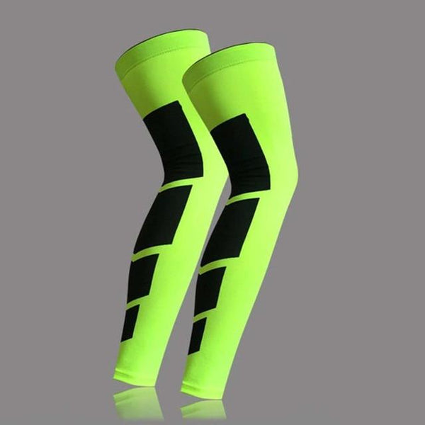1 Pair Sun Protective Leg Sleeves Knee Cover Sport Cycling Basketball Running Leg Warmer