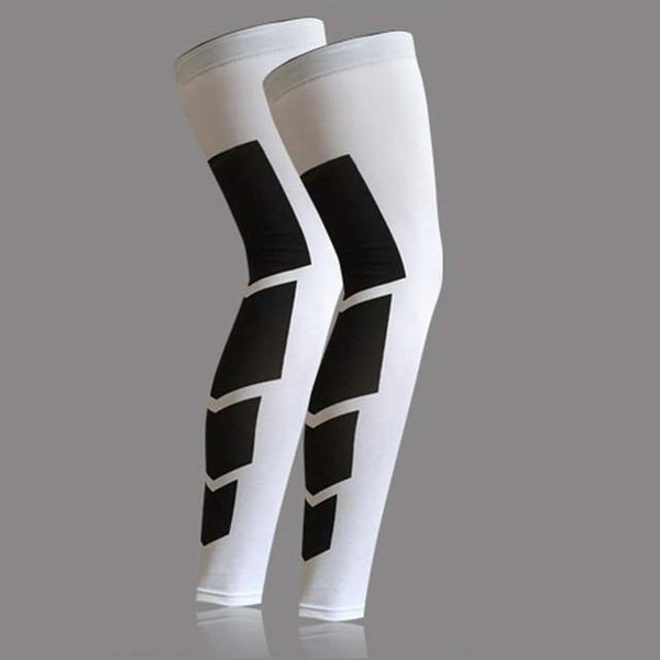 1 Pair Sun Protective Leg Sleeves Knee Cover Sport Cycling Basketball Running Leg Warmer