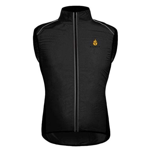 WOSAWE Windproof Cycling Jackets Men Women Riding Waterproof Cycle Clothing Bike Long Sleeve Jerseys Sleeveless Vest Wind Coat