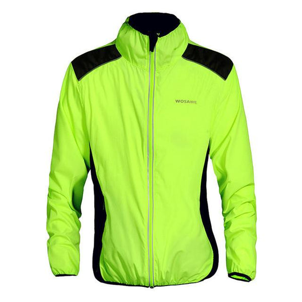 WOSAWE Windproof Cycling Jackets Men Women Riding Waterproof Cycle Clothing Bike Long Sleeve Jerseys Sleeveless Vest Wind Coat