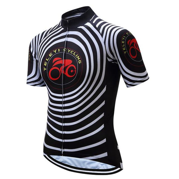 Teleyi Bike Team Men Racing Cycling Jersey Tops Bike Shirt Short Sleeve Bicycle Clothes quick dry Cycling Clothing Ropa Ciclismo
