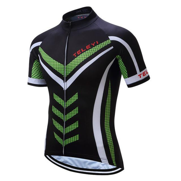 Teleyi Bike Team Men Racing Cycling Jersey Tops Bike Shirt Short Sleeve Bicycle Clothes quick dry Cycling Clothing Ropa Ciclismo