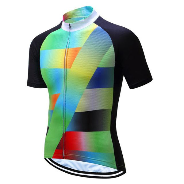 Teleyi Bike Team Men Racing Cycling Jersey Tops Bike Shirt Short Sleeve Bicycle Clothes quick dry Cycling Clothing Ropa Ciclismo