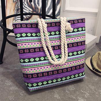 Mara's Dream 2018 Casual Women Floral Large Capacity Tote Canvas Shoulder Bag Shopping Bag Beach Bags Casual Tote Feminina