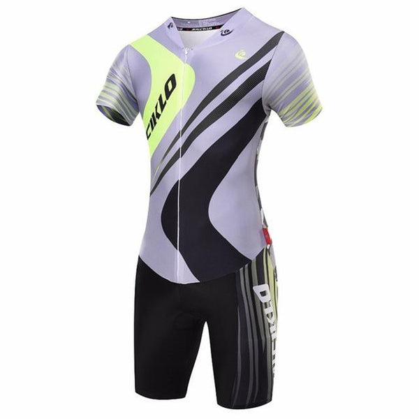 Pro Team Triathlon Suit Men Cycling Clothing Skinsuit Jumpsuit Maillot Cycling Jersey Sets Ropa Ciclismo Bike Sports Clothing