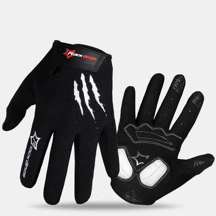 ROCKBROS Cycling Gloves Sponge Pad Long Finger Motorcycle Gloves For Bicycle Mountain Bike Glove Touch Screen MTB Gloves