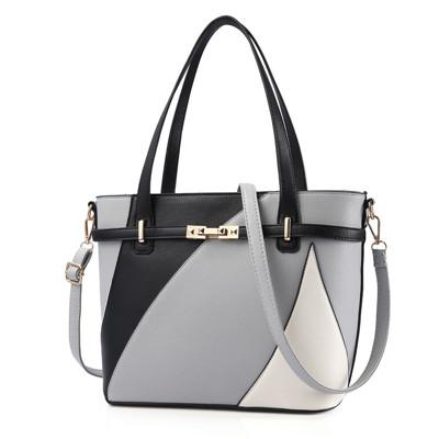 Women Leather Handbags Shoulder Bag Women's Casual Tote Bag Female Patchwork Handbags High Quality Sac a Main Ladies Hand Bags