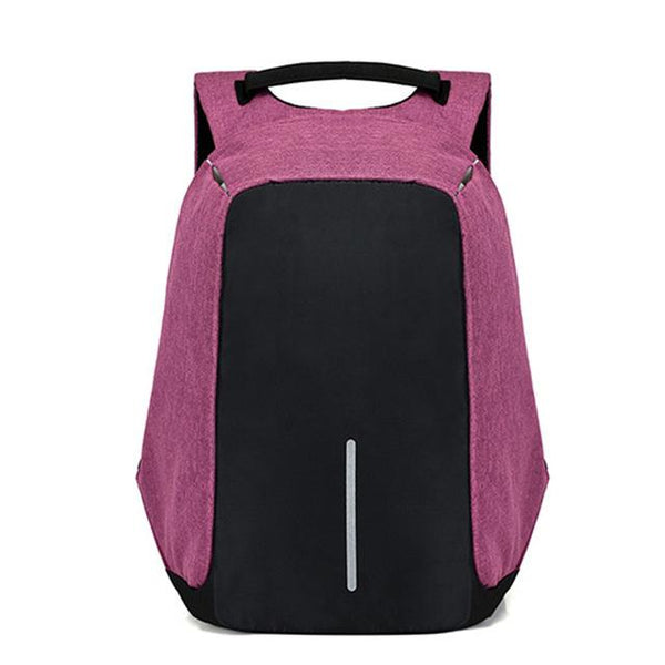 CARCHI Canvas Men's Anti Theft Backpack Bag USB Charge 15 Inch Laptop Notebook Backpack For Men Waterproof Travel Back Pack Bag