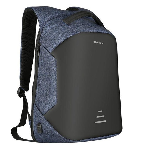 Brand 16'' Men Laptop Backpack External USB Charge Antitheft Computer Backpacks Male Waterproof Bags