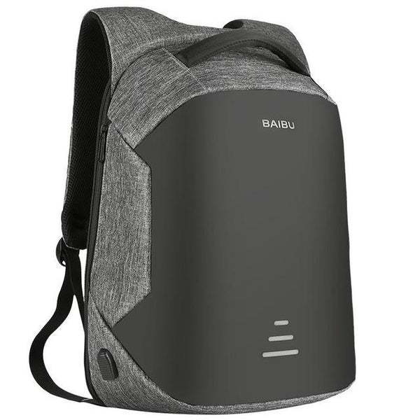 Brand 16'' Men Laptop Backpack External USB Charge Antitheft Computer Backpacks Male Waterproof Bags