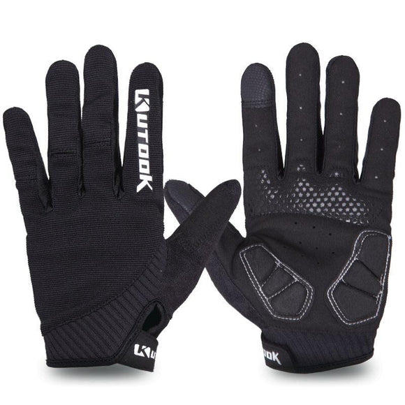 Full Finger Touch Screen Cycling Gloves Road MTB Mountain Bike Gloves Bicycle Outdoor Sport Gel Pad Gloves Breathable Equipment