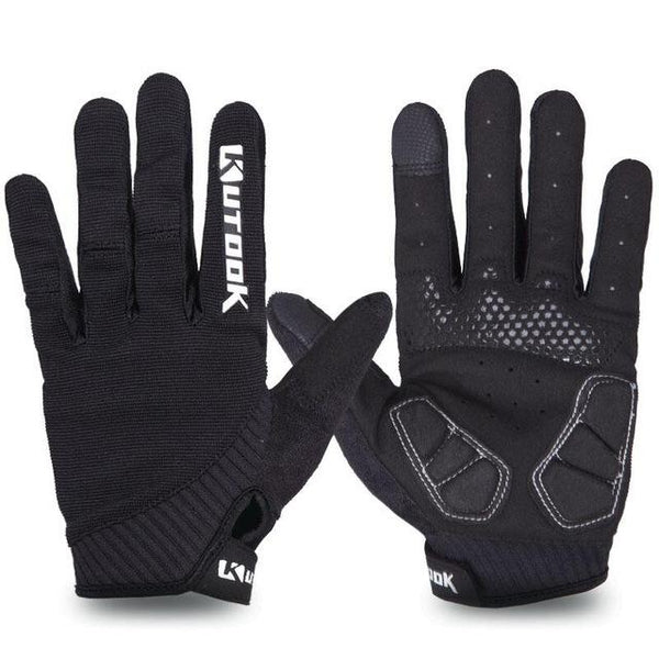 Full Finger Touch Screen Cycling Gloves Road MTB Mountain Bike Gloves Bicycle Outdoor Sport Gel Pad Gloves Breathable Equipment