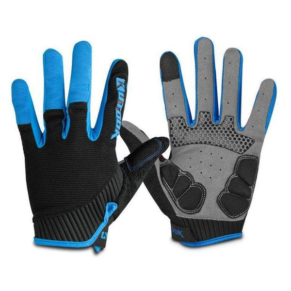 Full Finger Touch Screen Cycling Gloves Road MTB Mountain Bike Gloves Bicycle Outdoor Sport Gel Pad Gloves Breathable Equipment