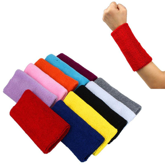 High Quality New Sweat Band Sweatband Wristband Arm Band Basketball Tenni Gym Yoga Protector Guard Cycling Protect Sports Safety