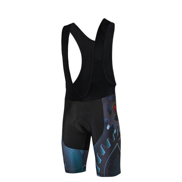TELEYI Gear Black Cycling Bib Shorts Men bike bicycle padded shorts sleeve Sportswear MTB Clothing men Ropa Ciclismo maillot