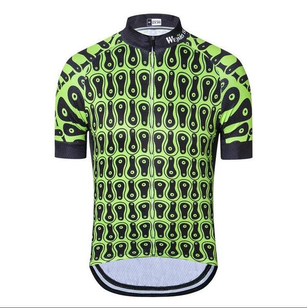 Weimostar Bike Team Men Polyester Cycling Jersey Top Short Sleeve Bicycle Clothing Summer MTB Bike Jersey Shirt Ropa Ciclismo