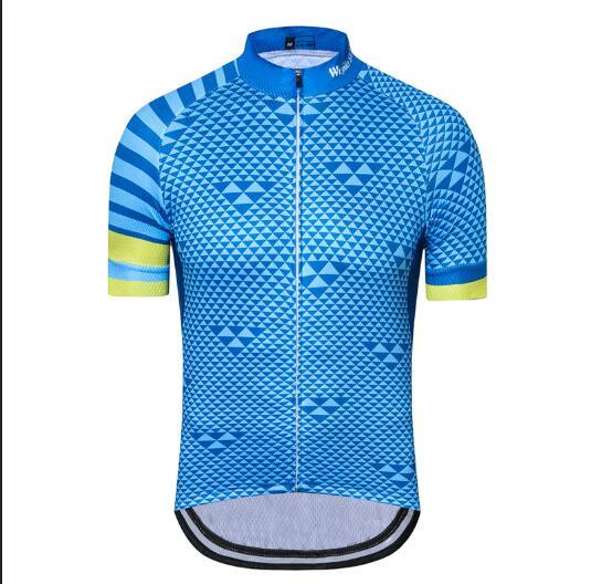 Weimostar Bike Team Men Polyester Cycling Jersey Top Short Sleeve Bicycle Clothing Summer MTB Bike Jersey Shirt Ropa Ciclismo