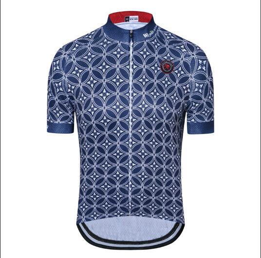 Weimostar Bike Team Men Polyester Cycling Jersey Top Short Sleeve Bicycle Clothing Summer MTB Bike Jersey Shirt Ropa Ciclismo