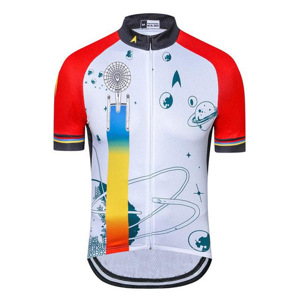 Weimostar Bike Team Men Polyester Cycling Jersey Top Short Sleeve Bicycle Clothing Summer MTB Bike Jersey Shirt Ropa Ciclismo