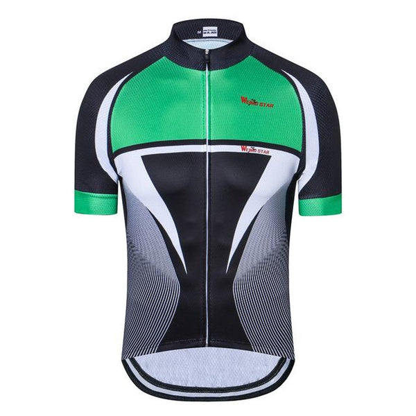 Weimostar Bike Team Men Polyester Cycling Jersey Top Short Sleeve Bicycle Clothing Summer MTB Bike Jersey Shirt Ropa Ciclismo