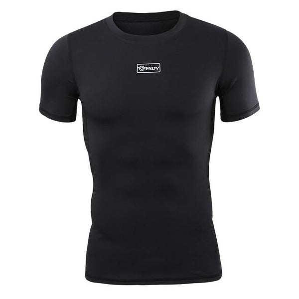 2018 Bicycle Short Sleeve Camouflage men's sweatshirt drying fast T-shirt men's gymnasium training clothes sportswear