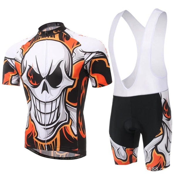 Men Cycling Jersey Bib Short Sleeve Sets 2018 Summer Cycling Clothing Kits Male Breathable Mountain Bora Bike Mallot LZ001