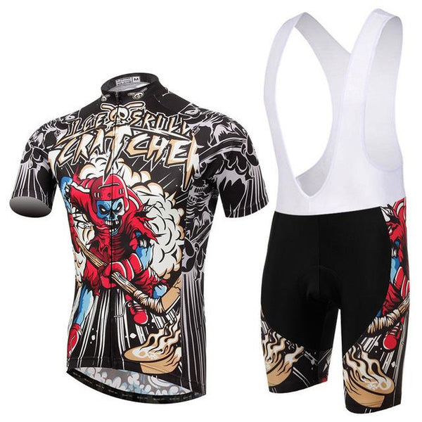 Men Cycling Jersey Bib Short Sleeve Sets 2018 Summer Cycling Clothing Kits Male Breathable Mountain Bora Bike Mallot LZ001