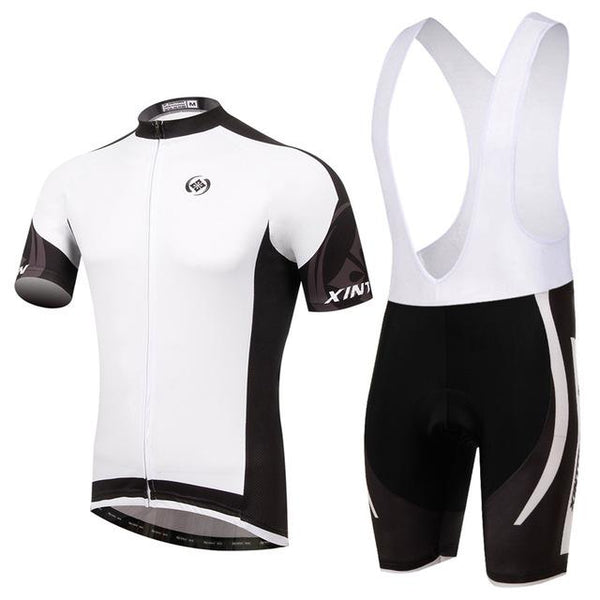 Men Cycling Jersey Bib Short Sleeve Sets 2018 Summer Cycling Clothing Kits Male Breathable Mountain Bora Bike Mallot LZ001
